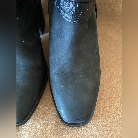 Vionic Carnelia Bootie Boot Women Size 7.5 Black Water Resistant Stacked Heel - Picture 3 of 11